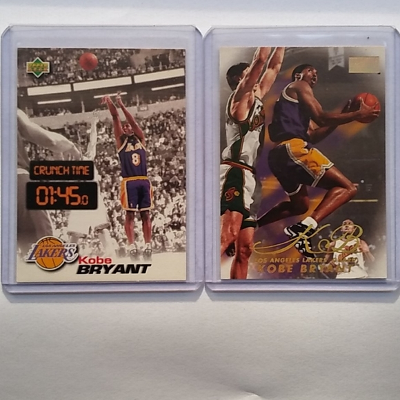 Kobe Bryant "2" Card LOT (early years)